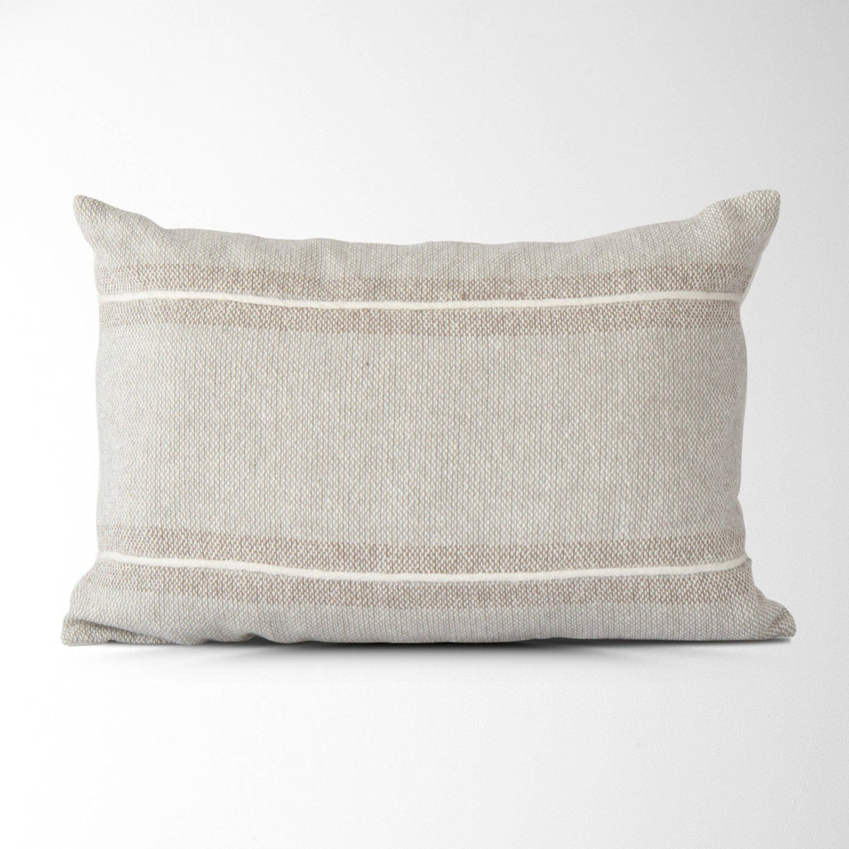 Harlow Striped Textured Pillow Cover