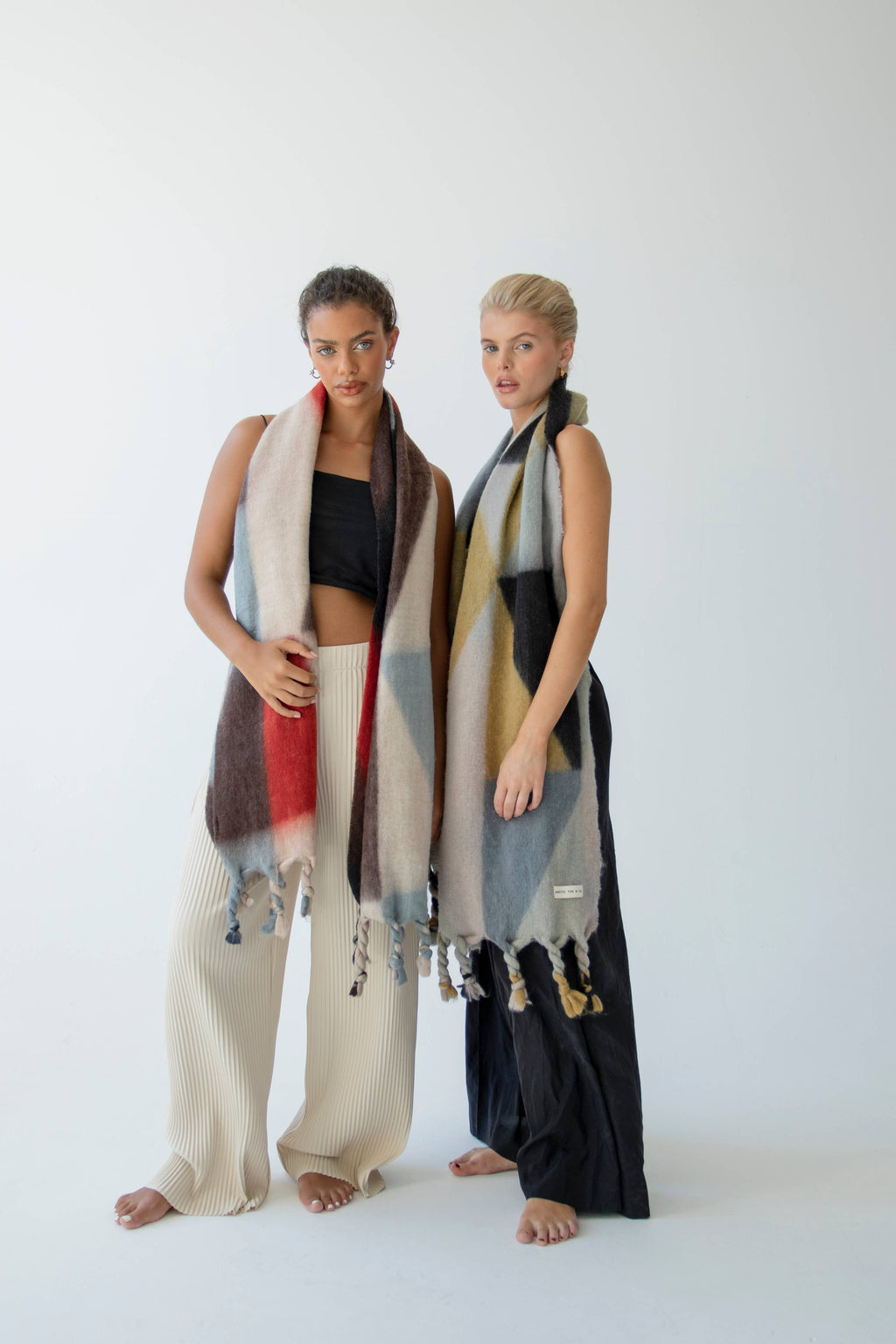 The Reykjavik Scarf - Fire and Ice