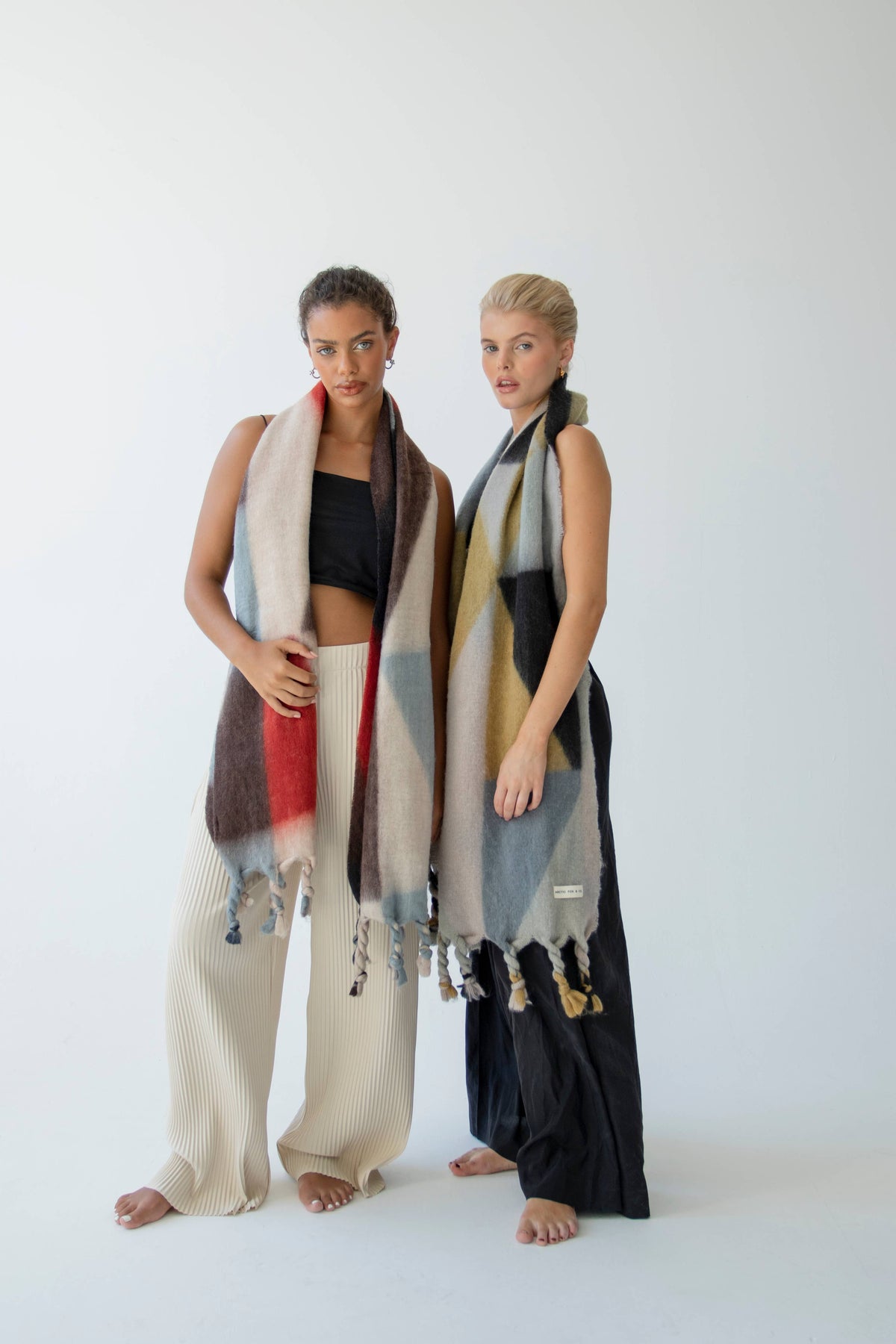 The Reykjavik Scarf - Fire and Ice