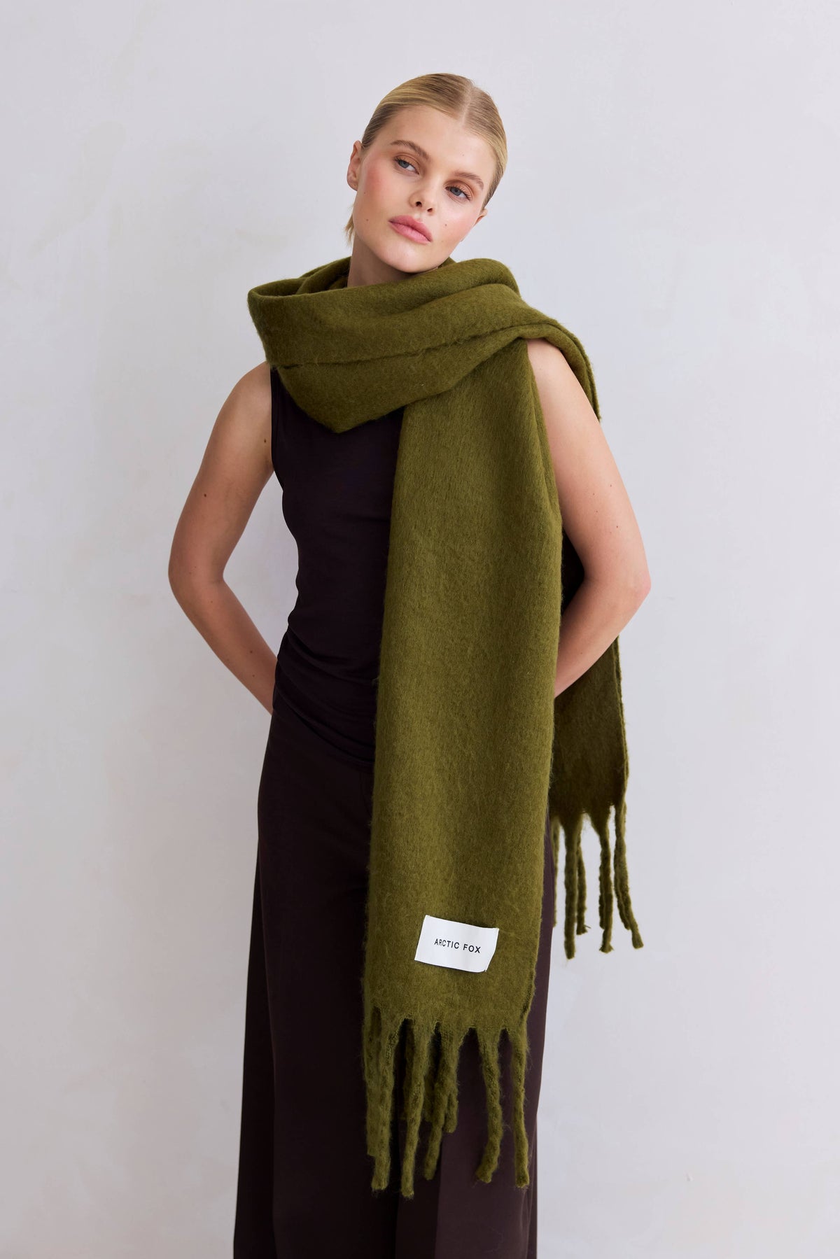The Reykjavik Scarf - Sea Kelp
