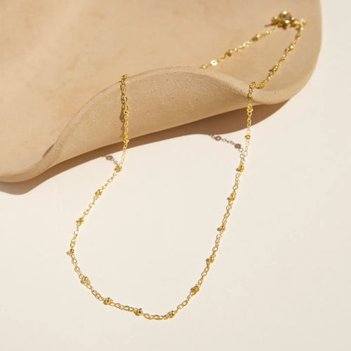 Beaded Chain I Handmade Chain Necklace