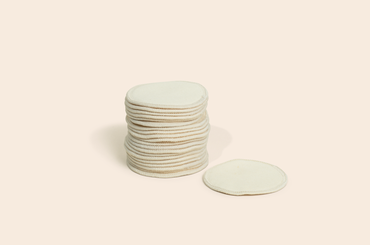 Set of 20 - Reusable Hemp Facial Rounds
