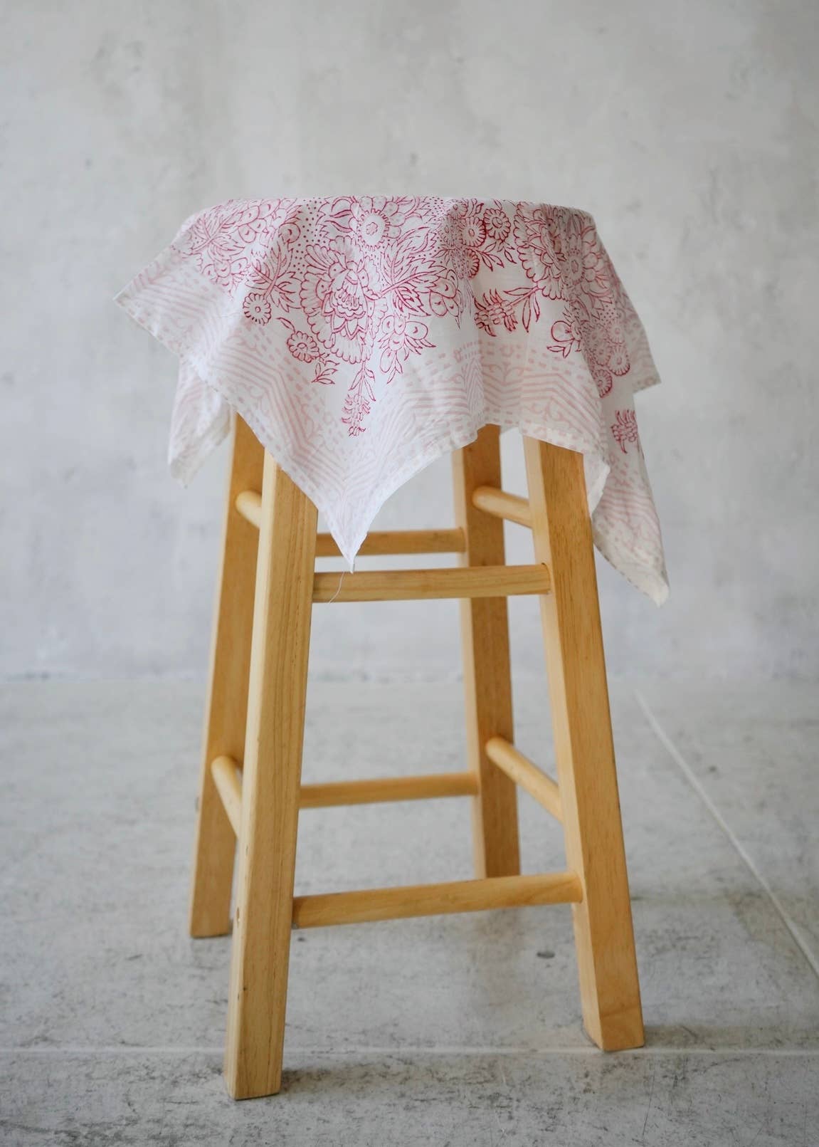 Sketch Book - Hand Block Printed Cotton Bandana (KK1533)