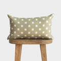 Olive Spaced Check - 18" | 22" | 12x20"