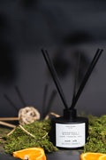 Grapefruit Black Coral - 4oz Black Reed Diffuser