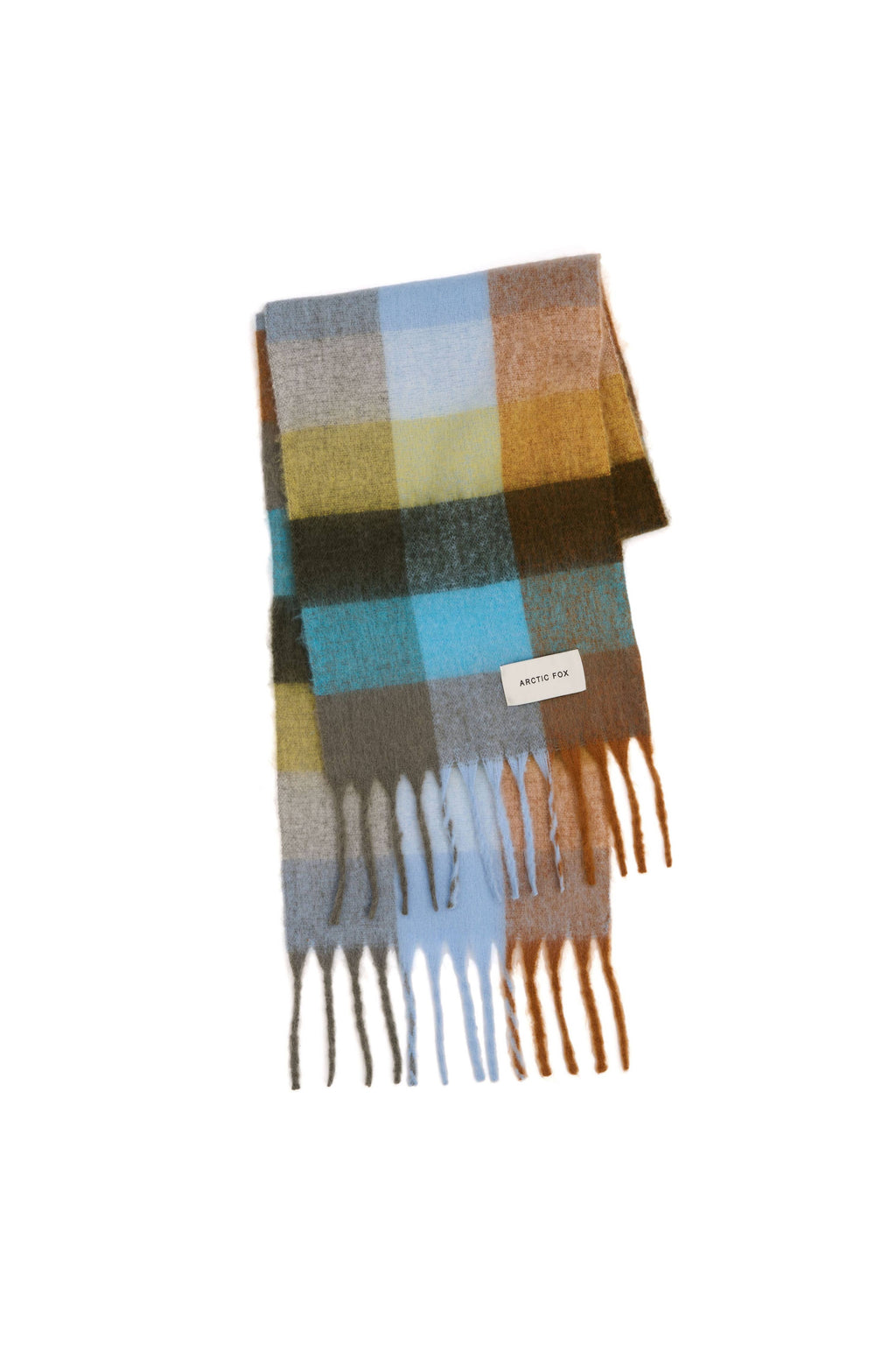 The Reykjavik Scarf - Blue/Orange