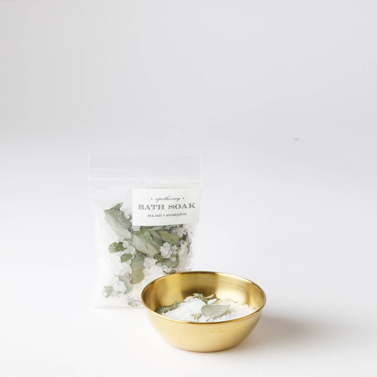Sea Salt + Eucalyptus Bath Soak Tube | gift spa aromatherapy