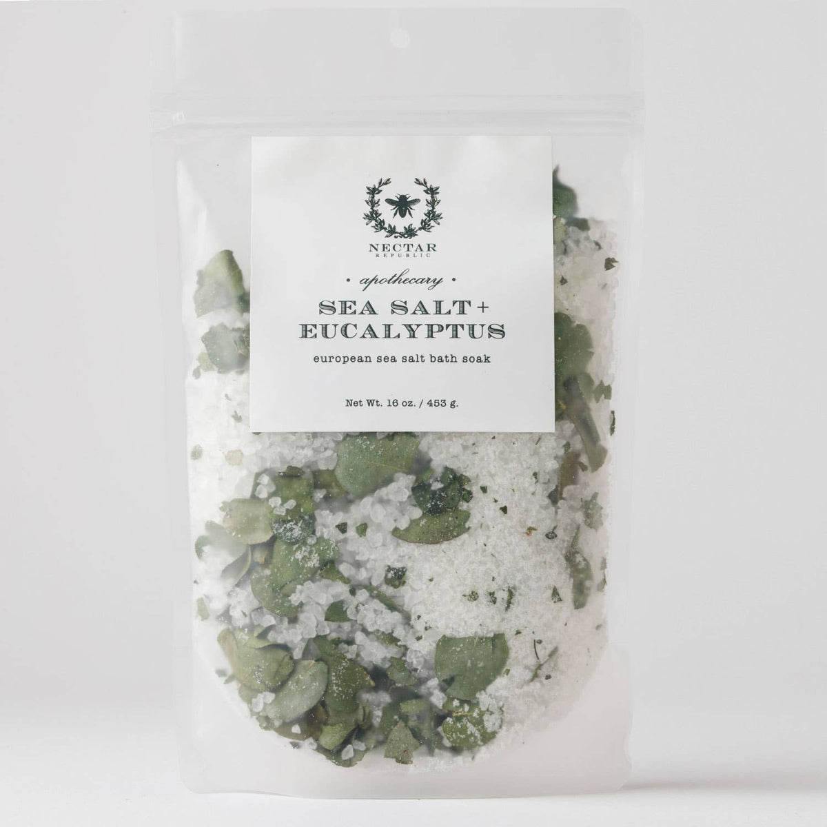 Sea Salt + Eucalyptus Bath Soak Tube | gift spa aromatherapy