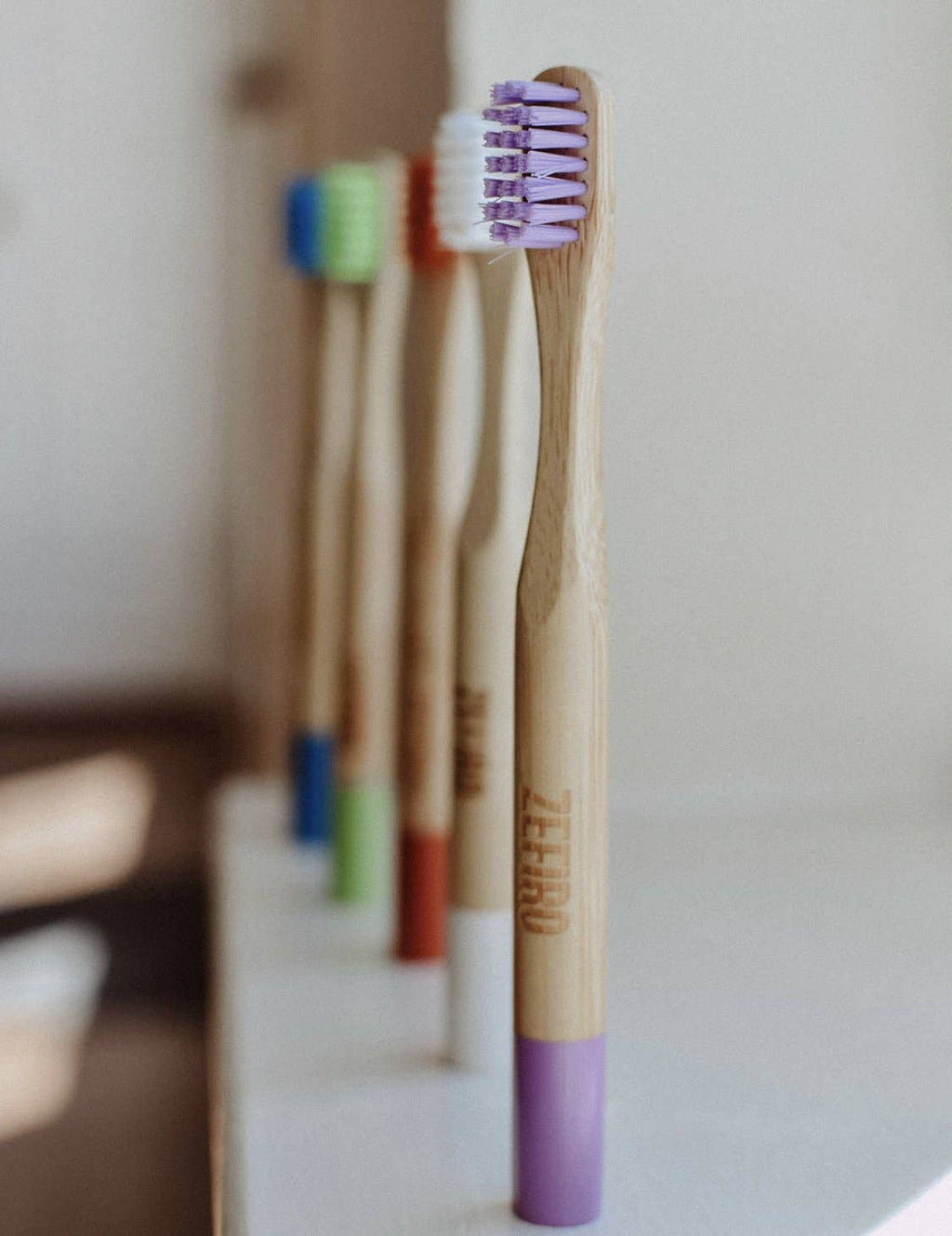 Bamboo Kid's Toothbrush - White