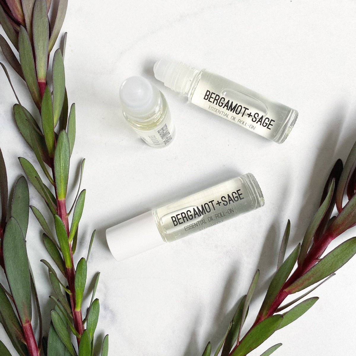Bergamot + Sage Essential Oil Roll-On