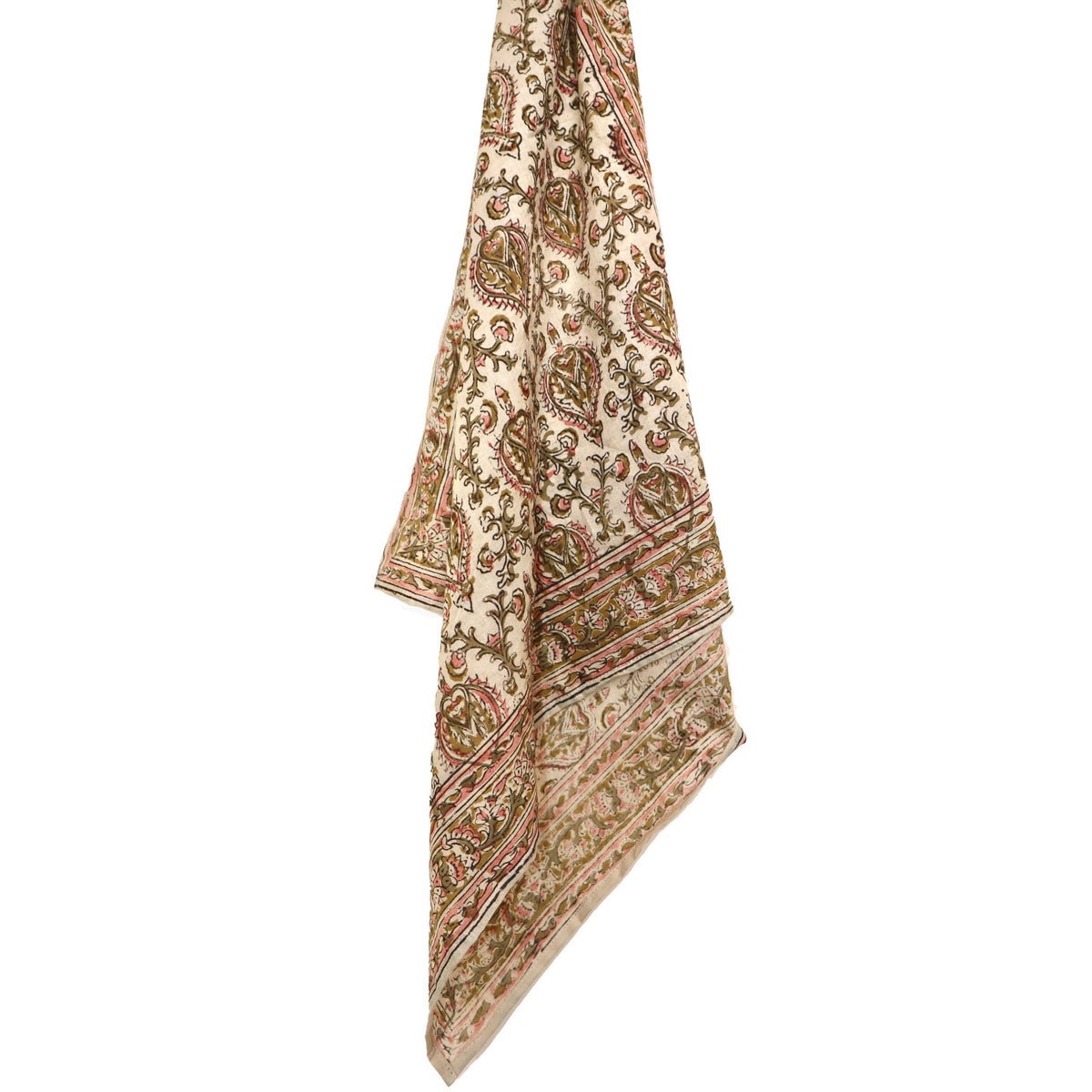 Mystic Vines - Kalamkari Cotton Bandana