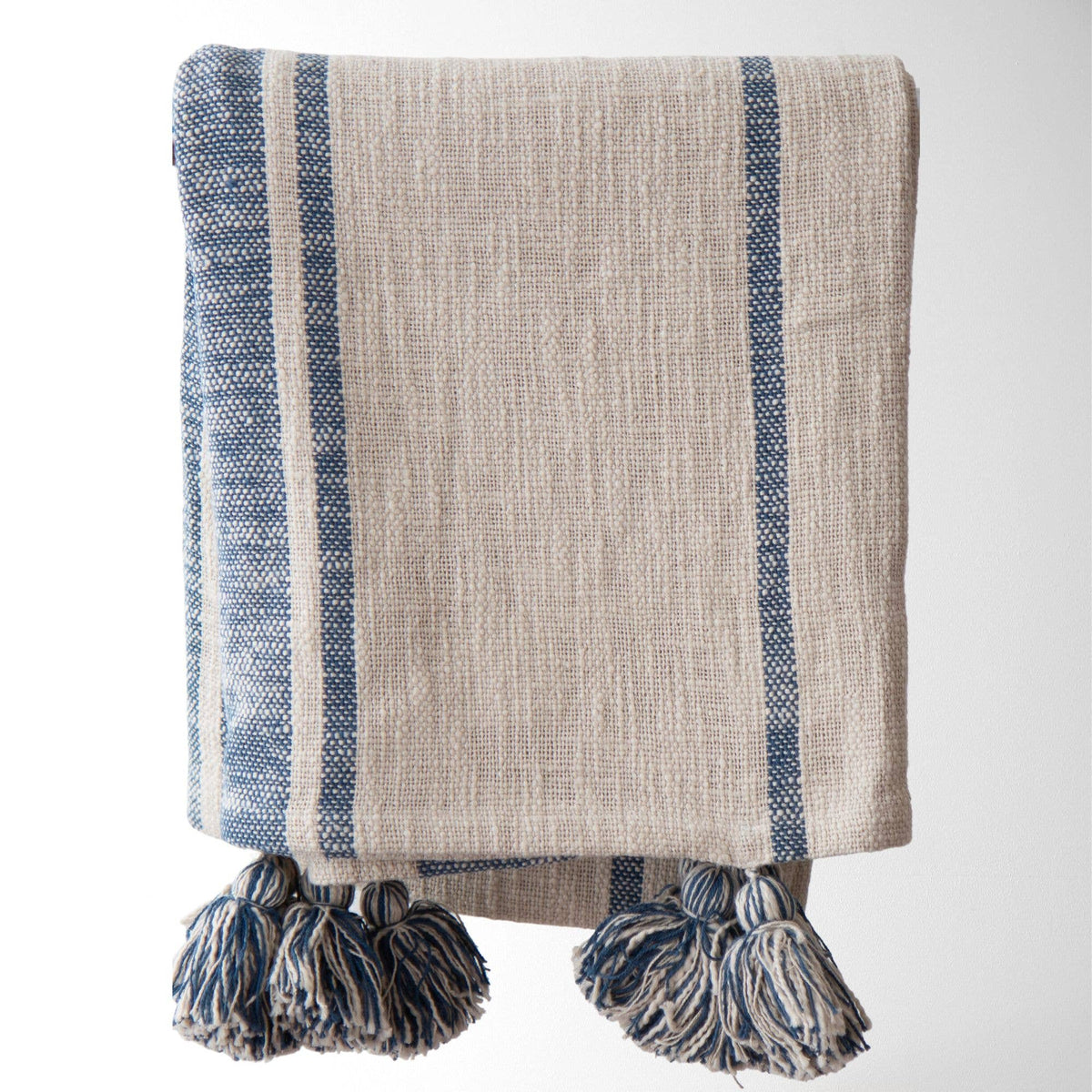 Rebecca's Grainsack Throw – Classic Vintage-Style Blanket