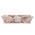 Organic Cotton Hair Bow - Dusty Pink