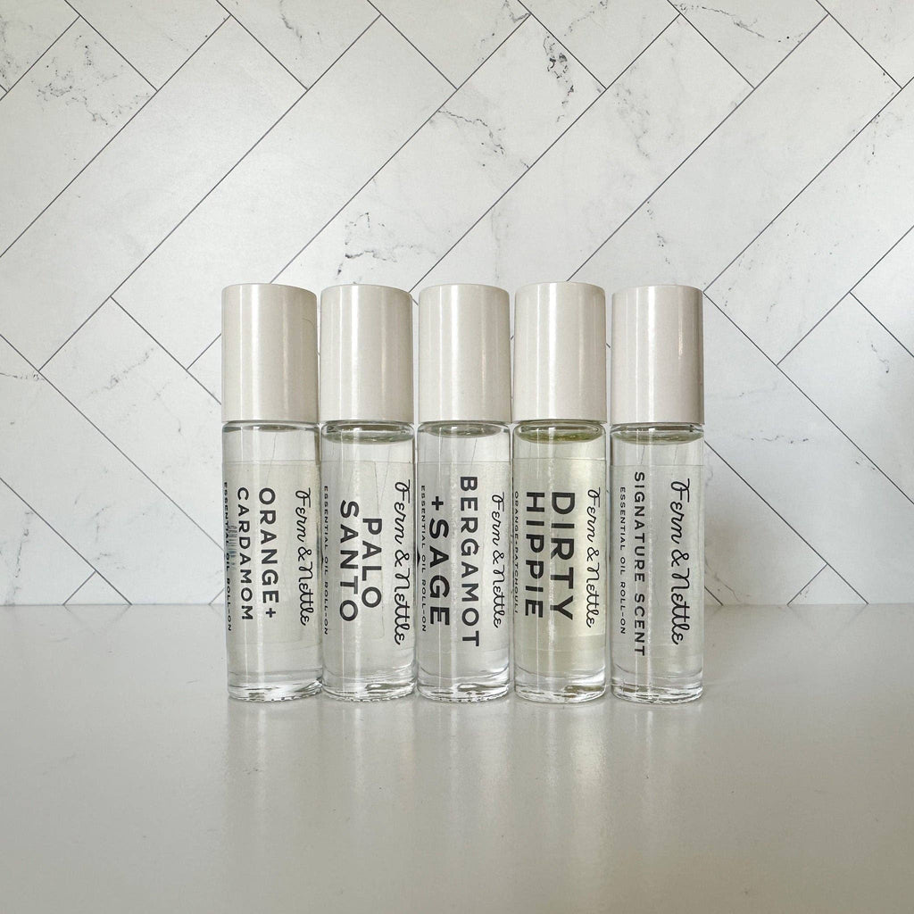 Bergamot + Sage Essential Oil Roll-On