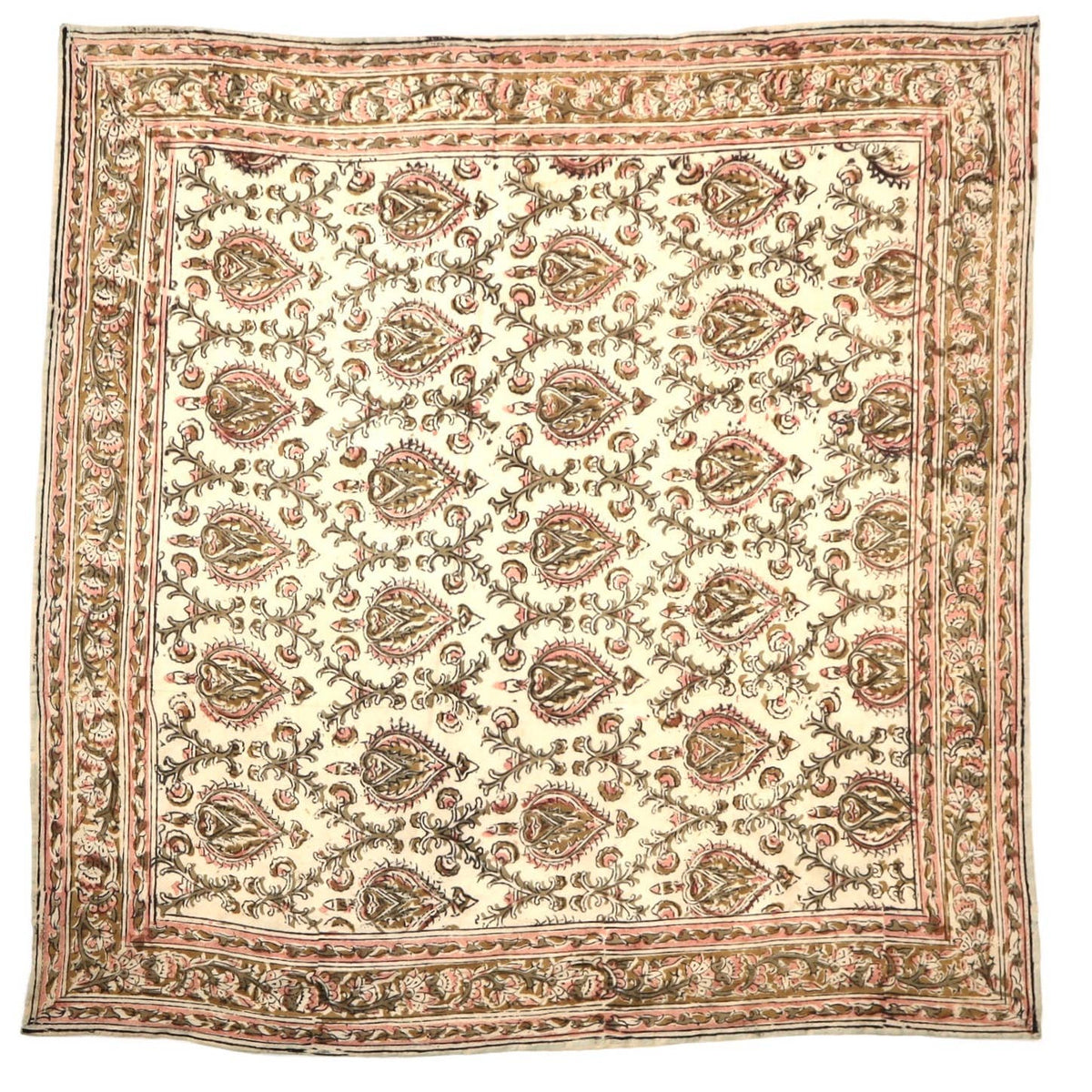 Mystic Vines - Kalamkari Cotton Bandana