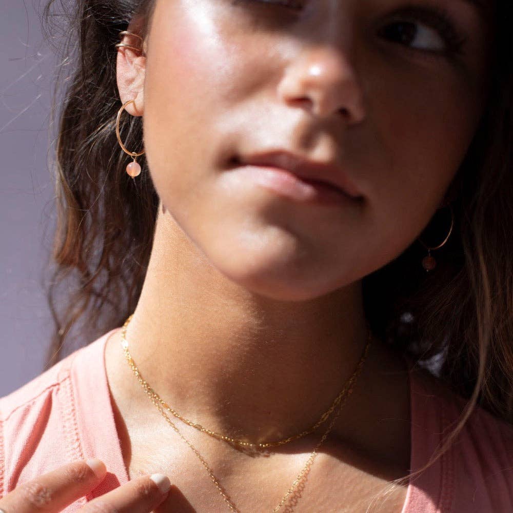 Cherry Blossom Earrings in 14k Gold Fill or Sterling Silver