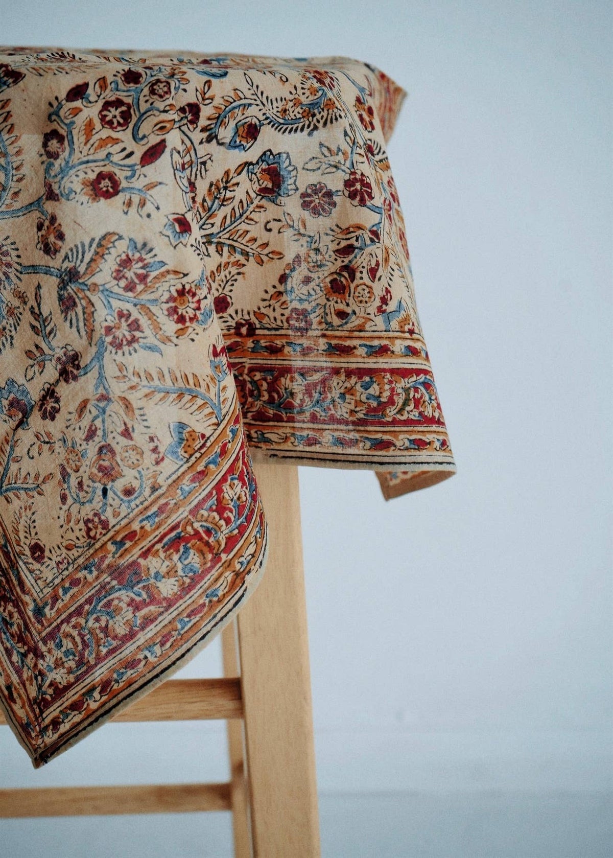 Garnet Vineyard - Kalamkari Cotton Bandana
