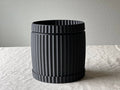 Lightweight Planter Pot | Black | 4", 6" and 8" Sizes