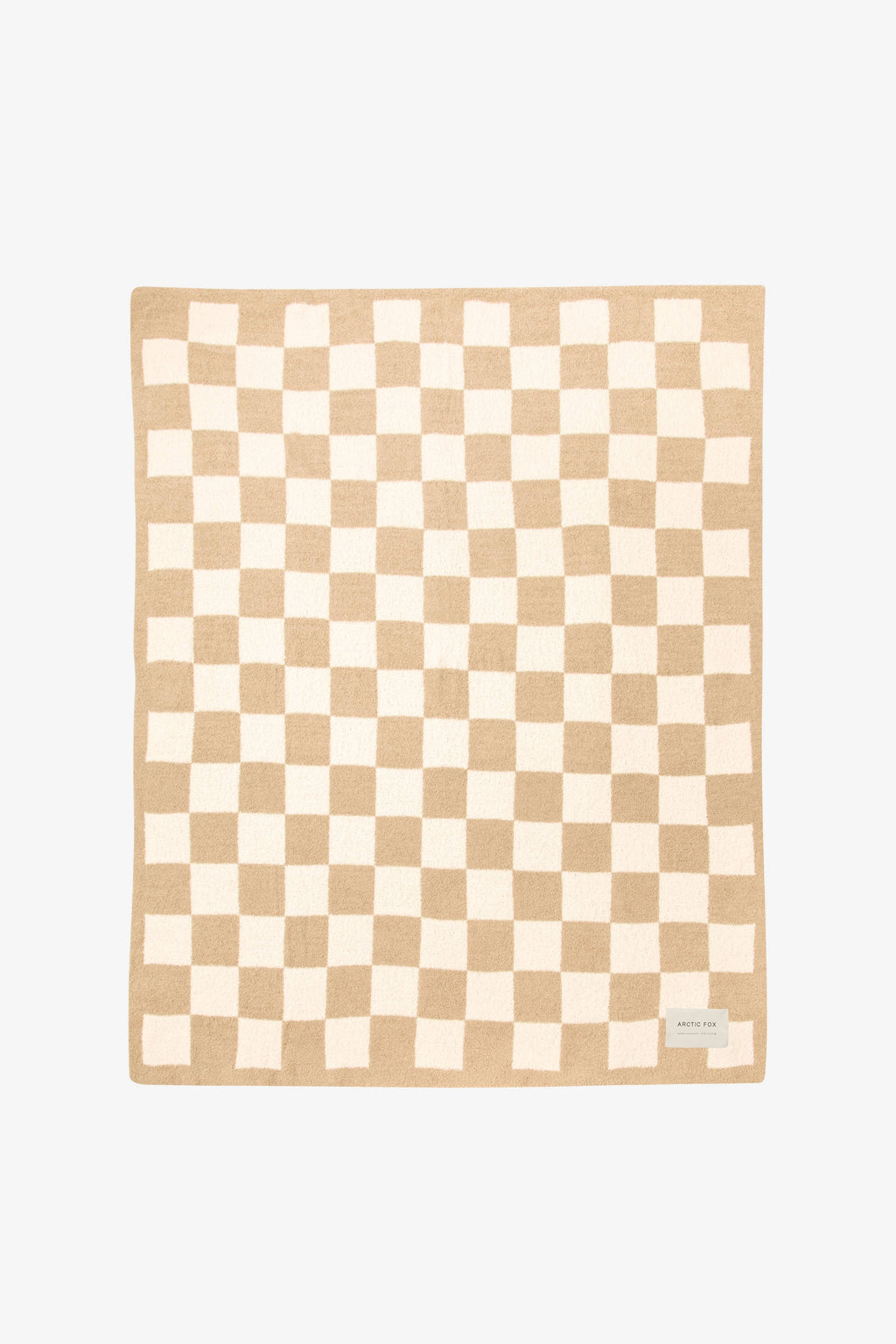 The Teddy Throw - Beige Check