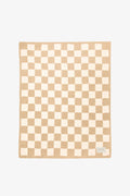 The Teddy Throw - Beige Check