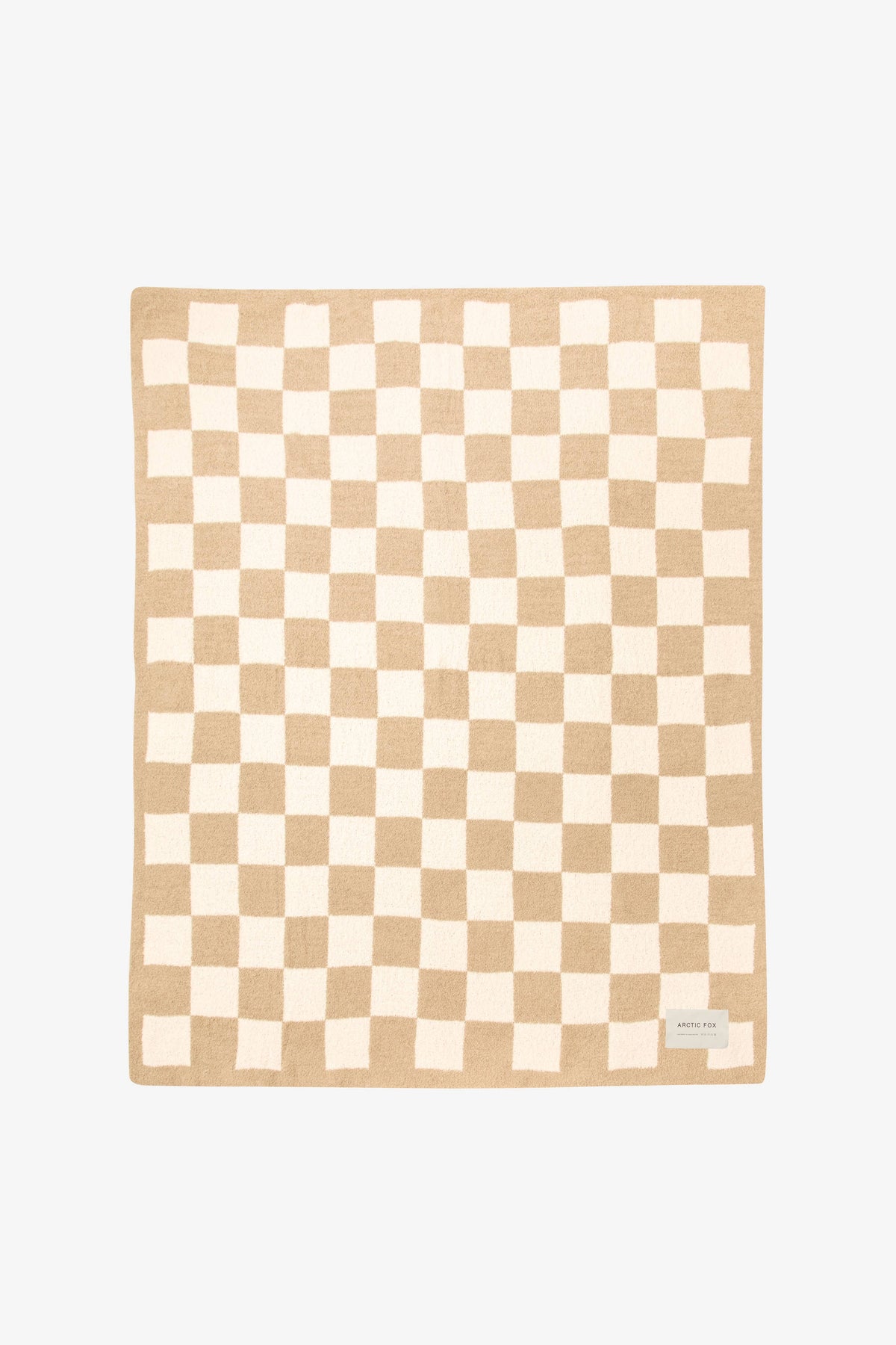 The Teddy Throw - Beige Check
