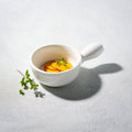 Vikko Lightning - White Onion Soup Bowl with Handle, 8.5 oz