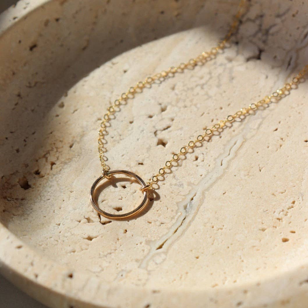Eternity Necklace I Everyday Pendant Necklace