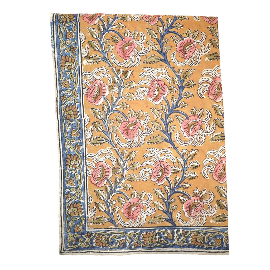 Amber Vine - Kalamkari Cotton Bandana