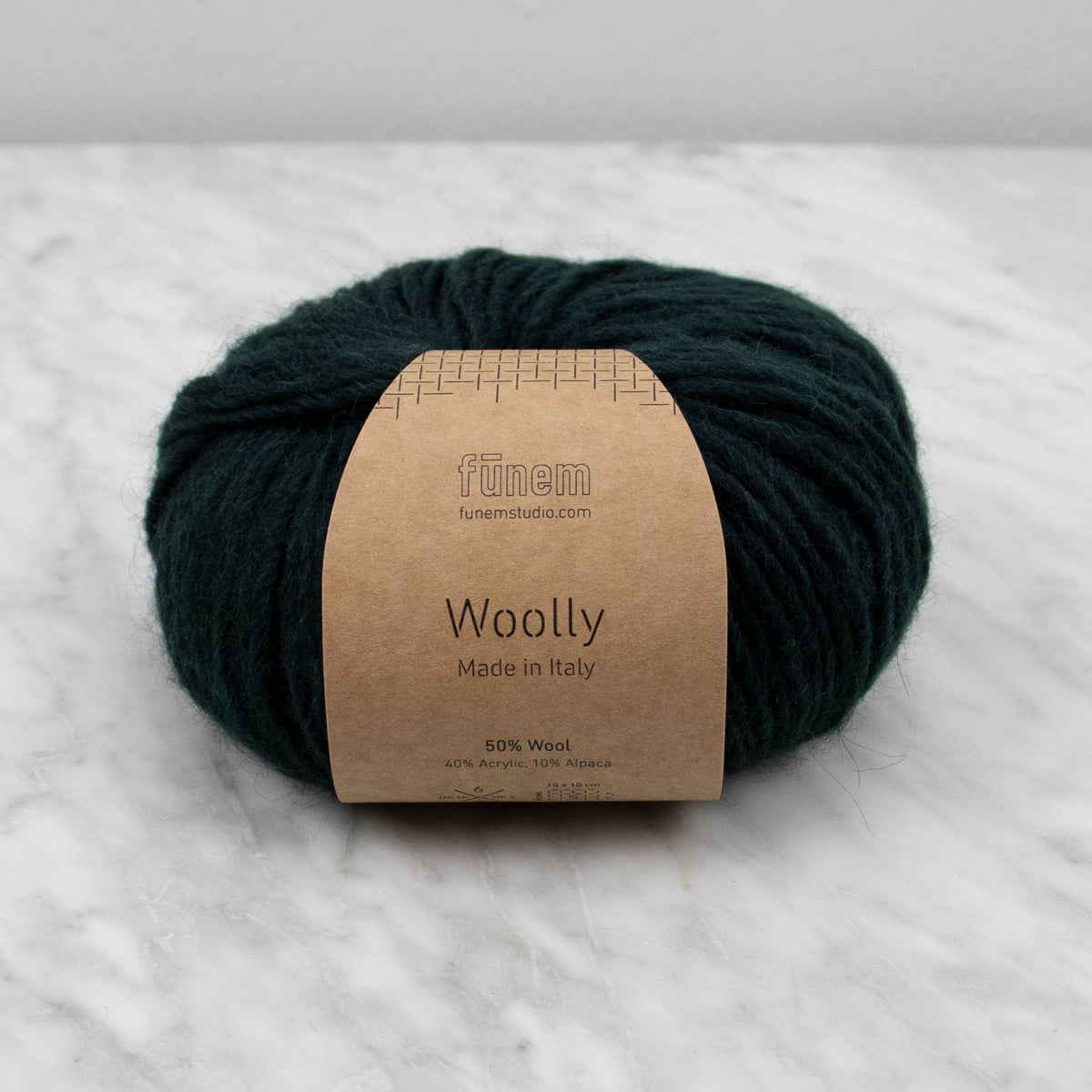 Woolly Italian Blend Yarn - Wool, Acrylic, Alpaca