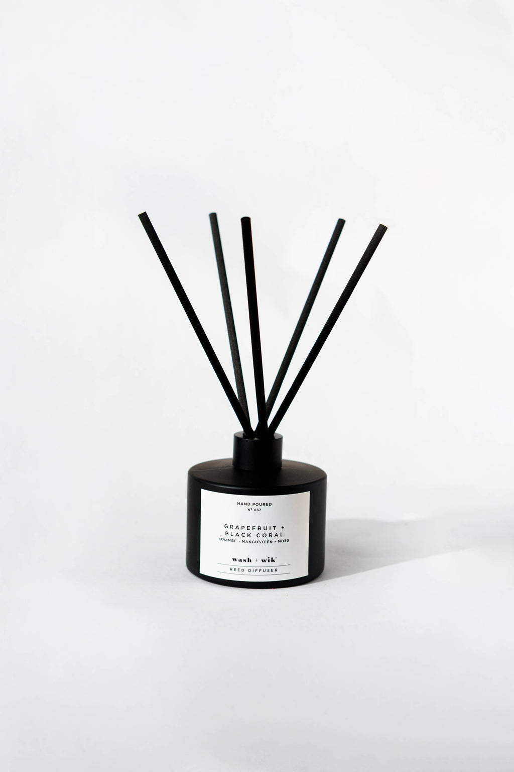 Grapefruit Black Coral - 4oz Black Reed Diffuser