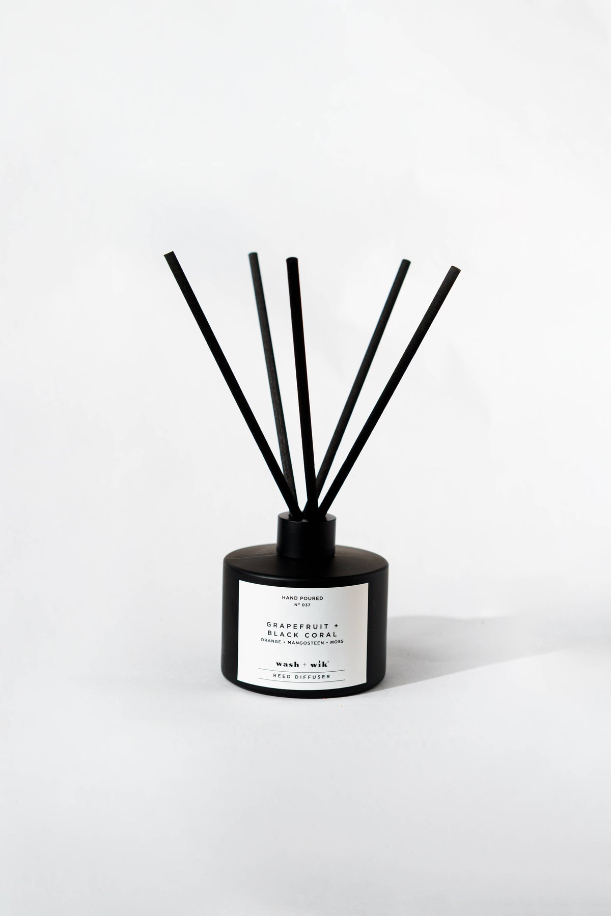 Grapefruit Black Coral - 4oz Black Reed Diffuser