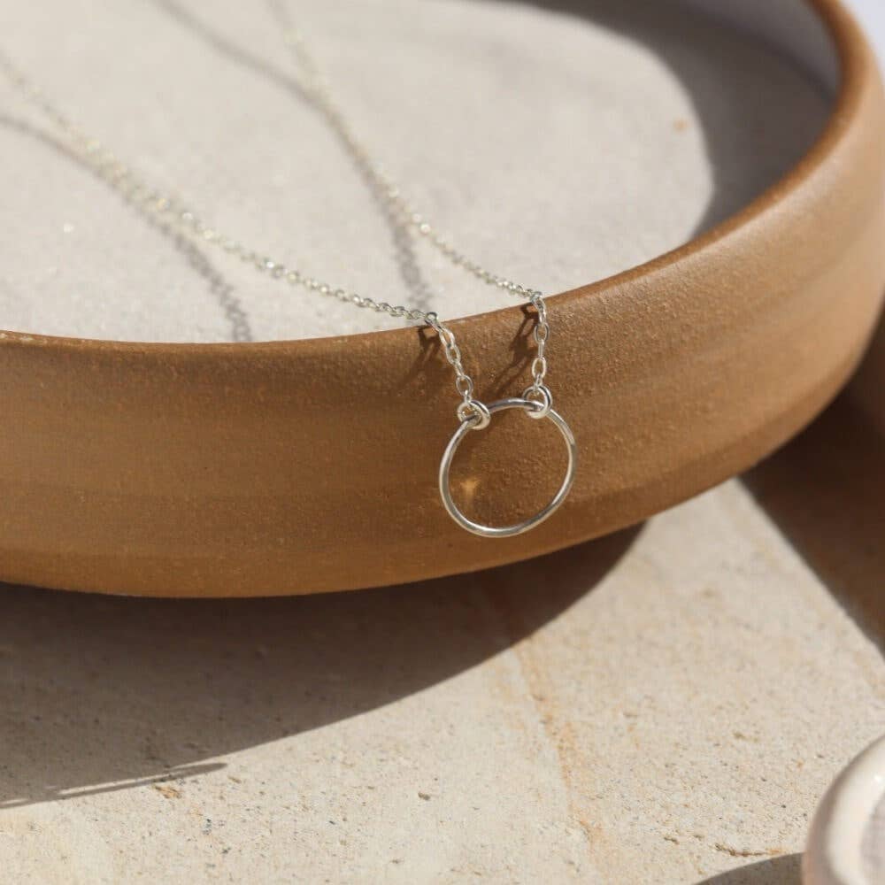Eternity Necklace I Everyday Pendant Necklace