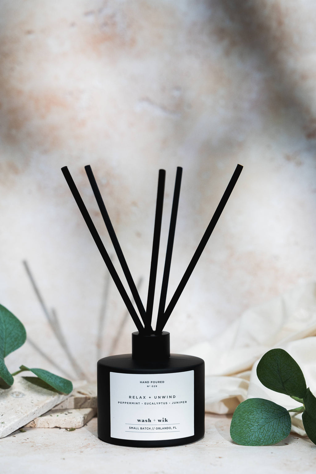 Relax and Unwind - 4oz Black Reed Diffuser