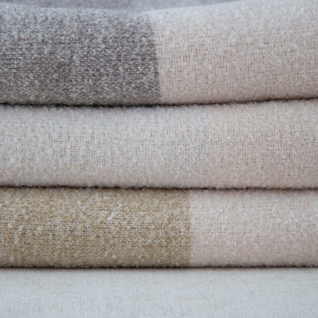 Oden Textured Boucle Throw – Soft, Cozy, and Decorative