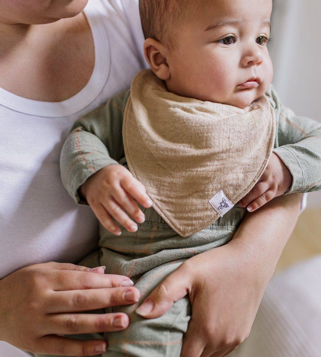 Organic Cotton Baby Bandana Bib