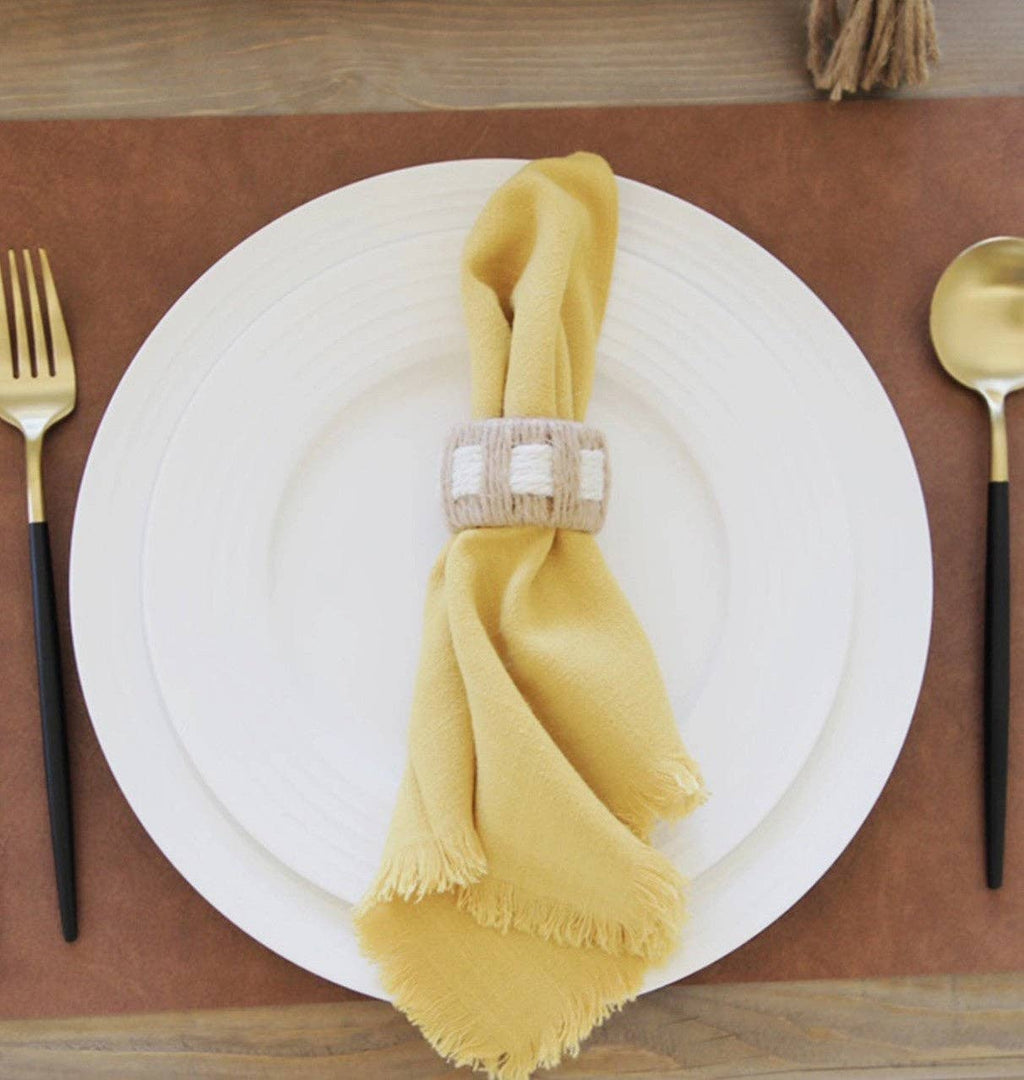Twine Napkin Rings