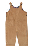 Organic Cotton Overalls / Dungarees (Chestnut)