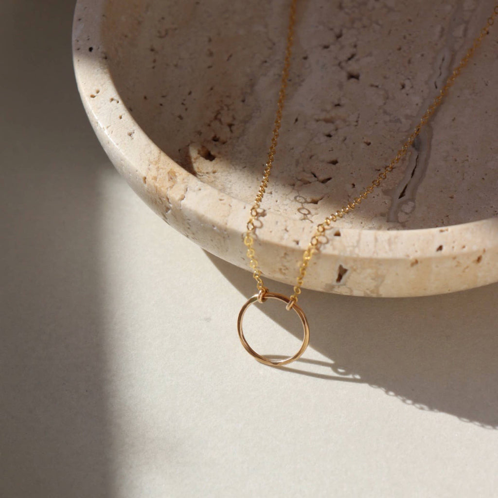 Eternity Necklace I Everyday Pendant Necklace