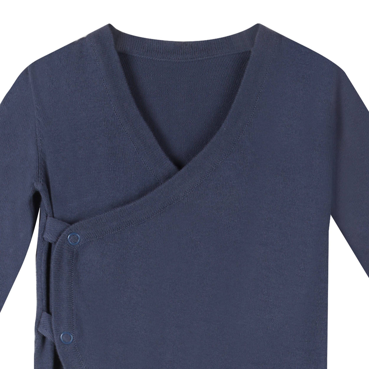Milan Sweater Knit Baby Kimono Footie Coverall (Organic)