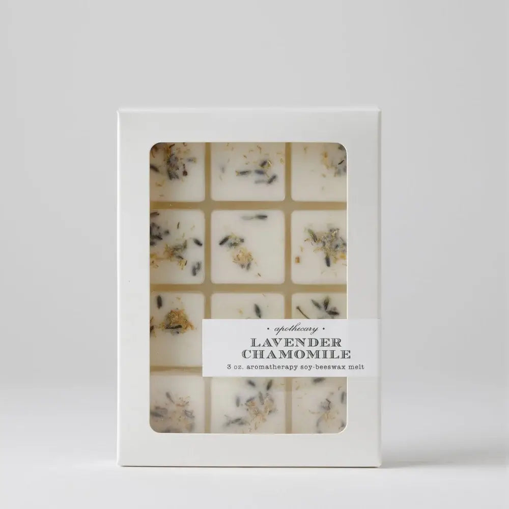 Lavender Chamomile Apothecary Wax Melts | relax aromatherapy