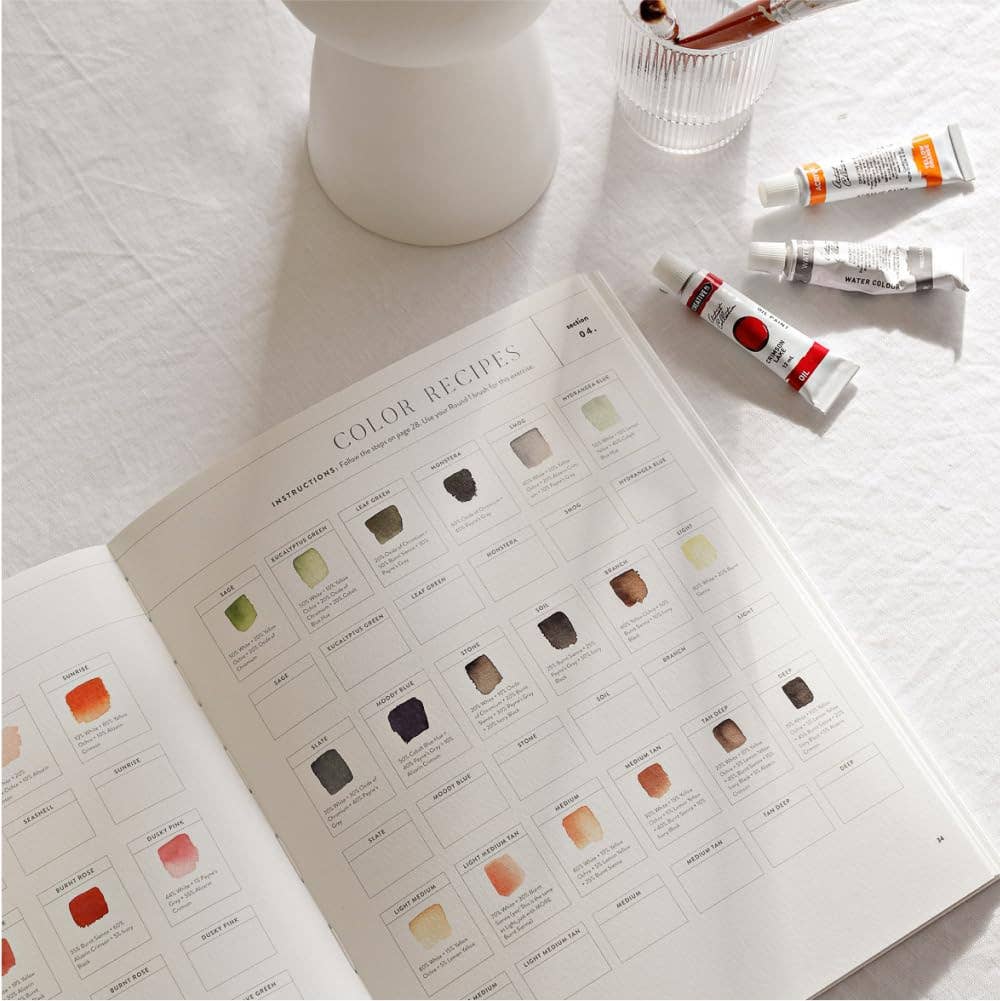 Watercolor Workbook: 30-Minute Beginner Projects
