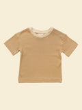 Short-sleeve tee - Ochre Stripe | Organic