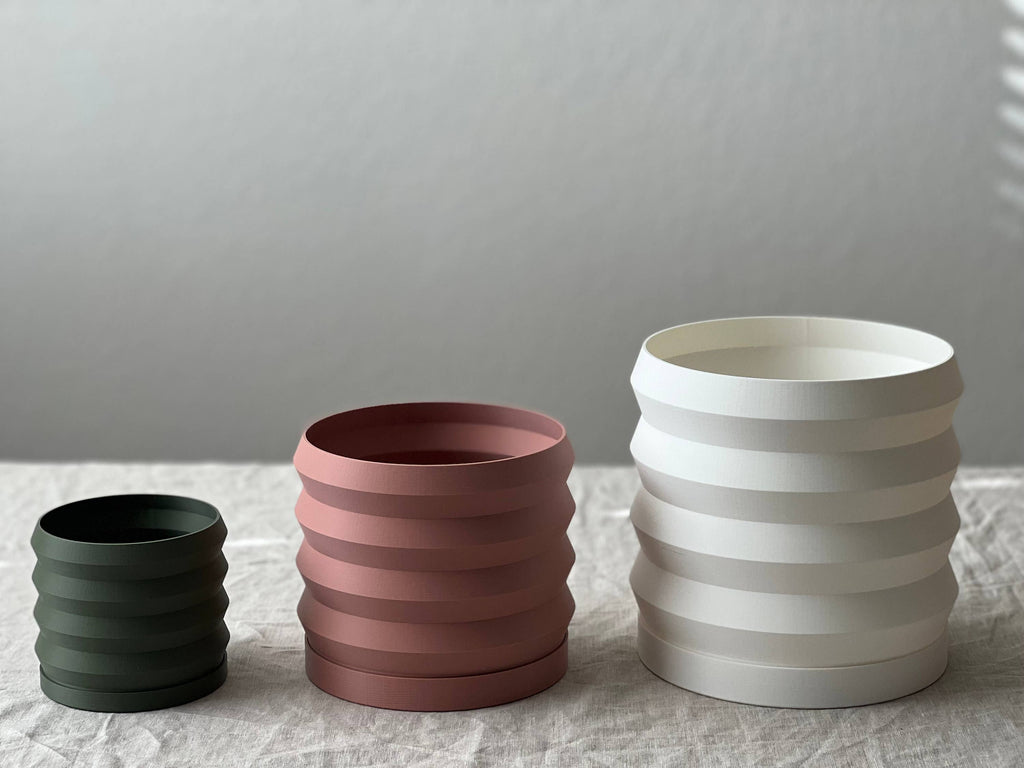 Lightweight Planter Pot | Blush Pink | 4", 6" and 8" Sizes