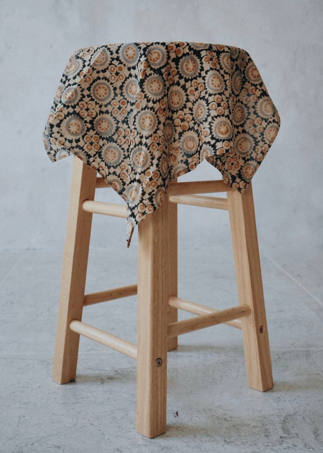 Crop Circle - Kalamkari Cotton Bandana
