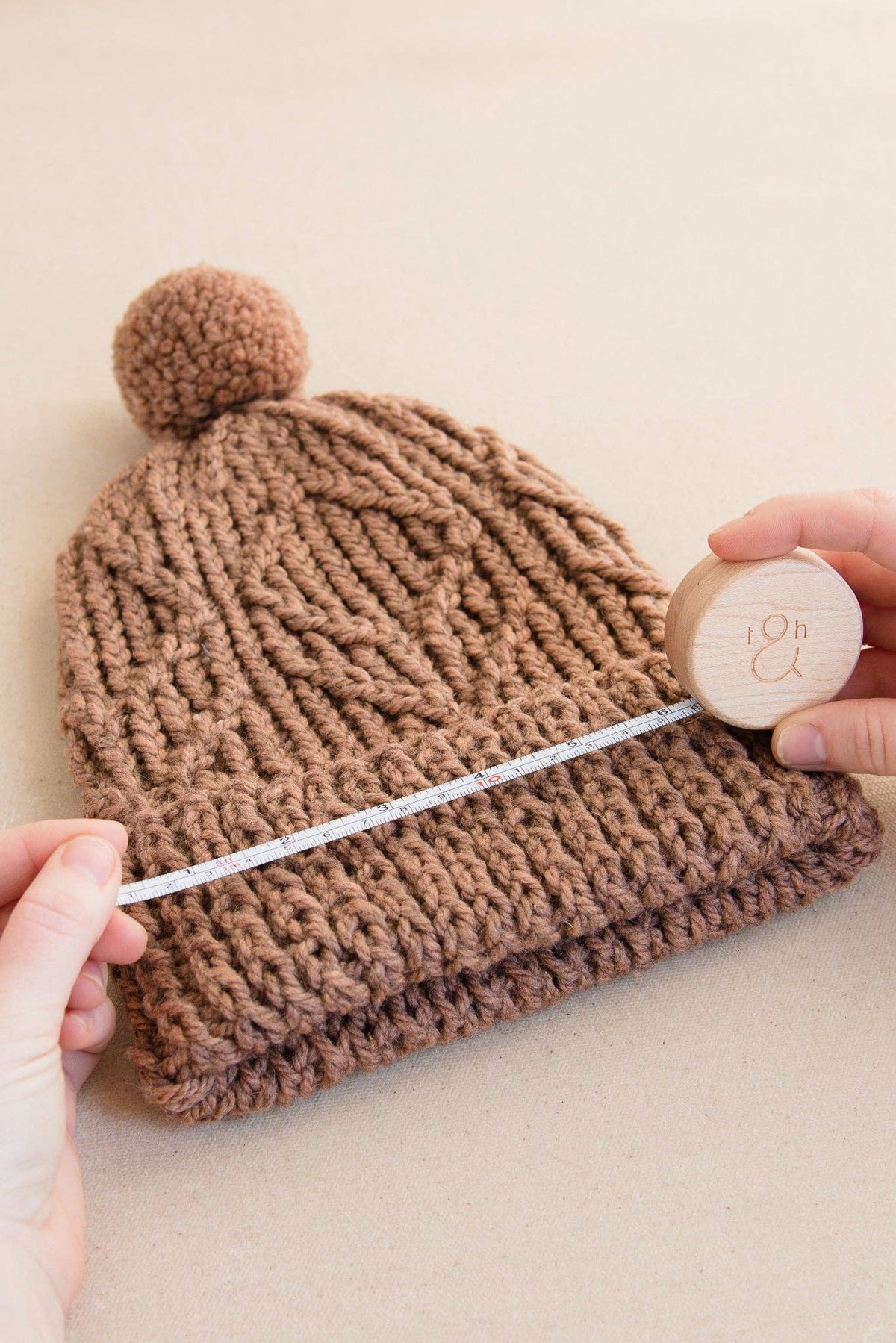 Wooden measuring tape