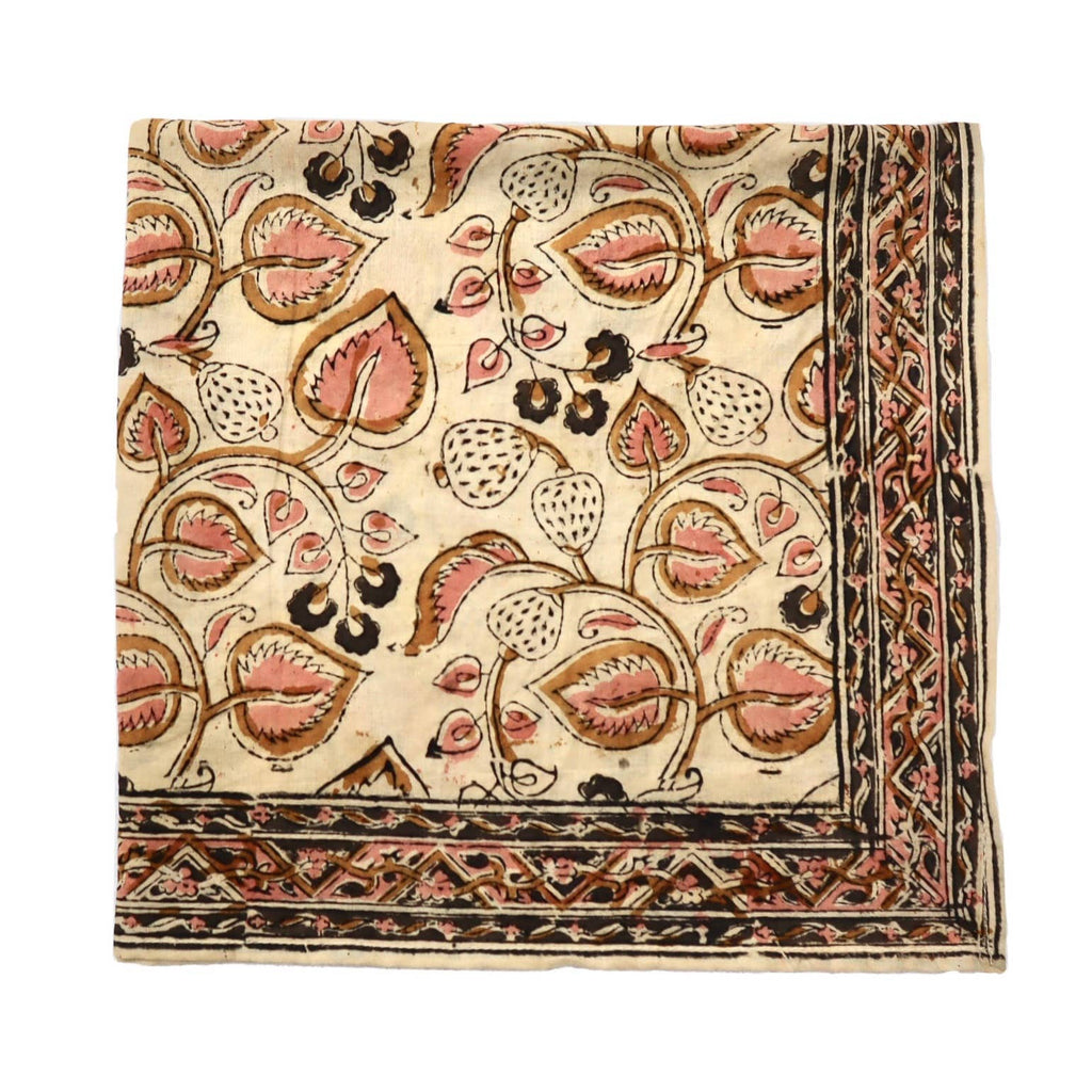 Autumn Leaf - Kalamkari Cotton Bandana