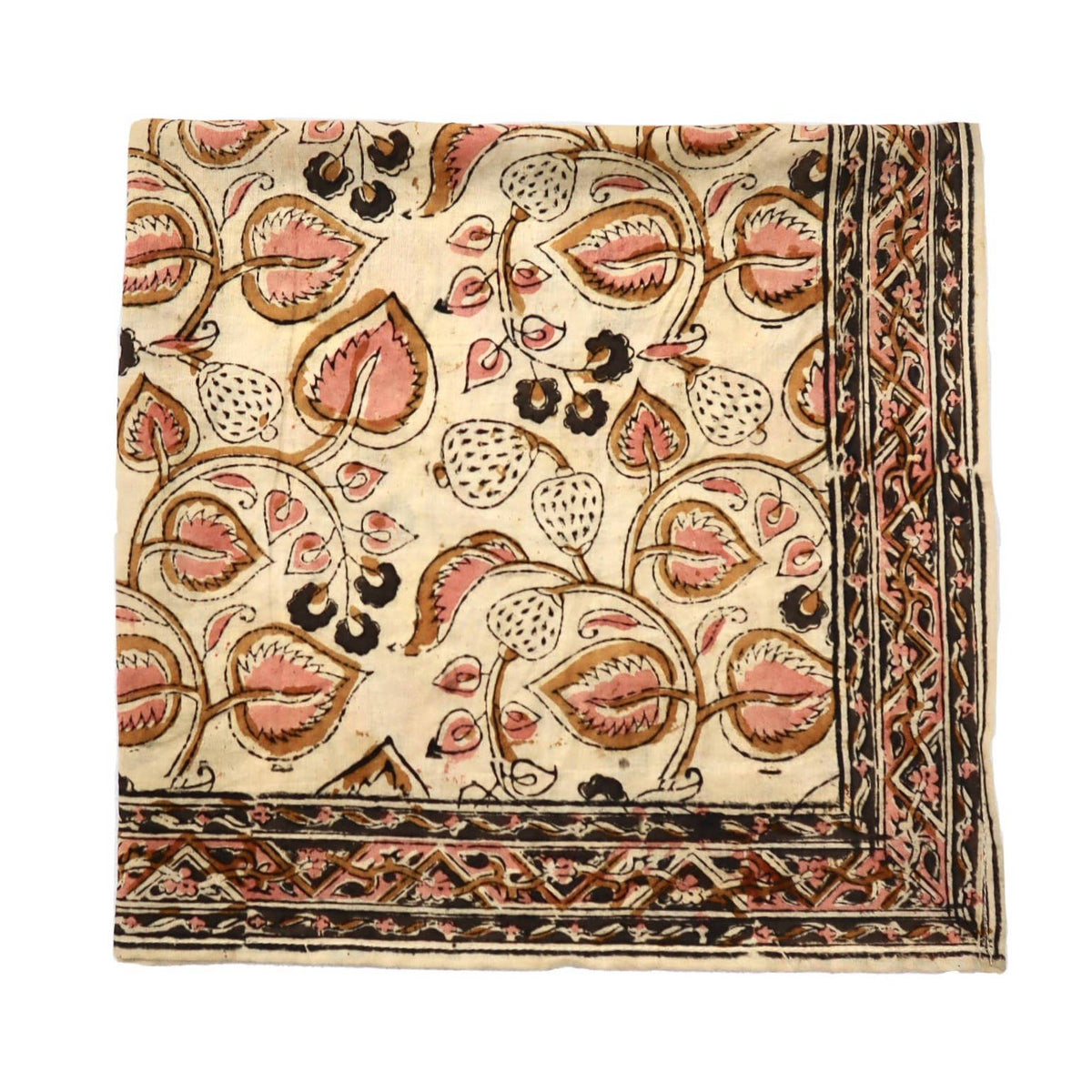 Autumn Leaf - Kalamkari Cotton Bandana
