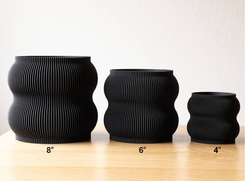 Lightweight Planter Pot | Beige | 4", 6" and 8" Sizes