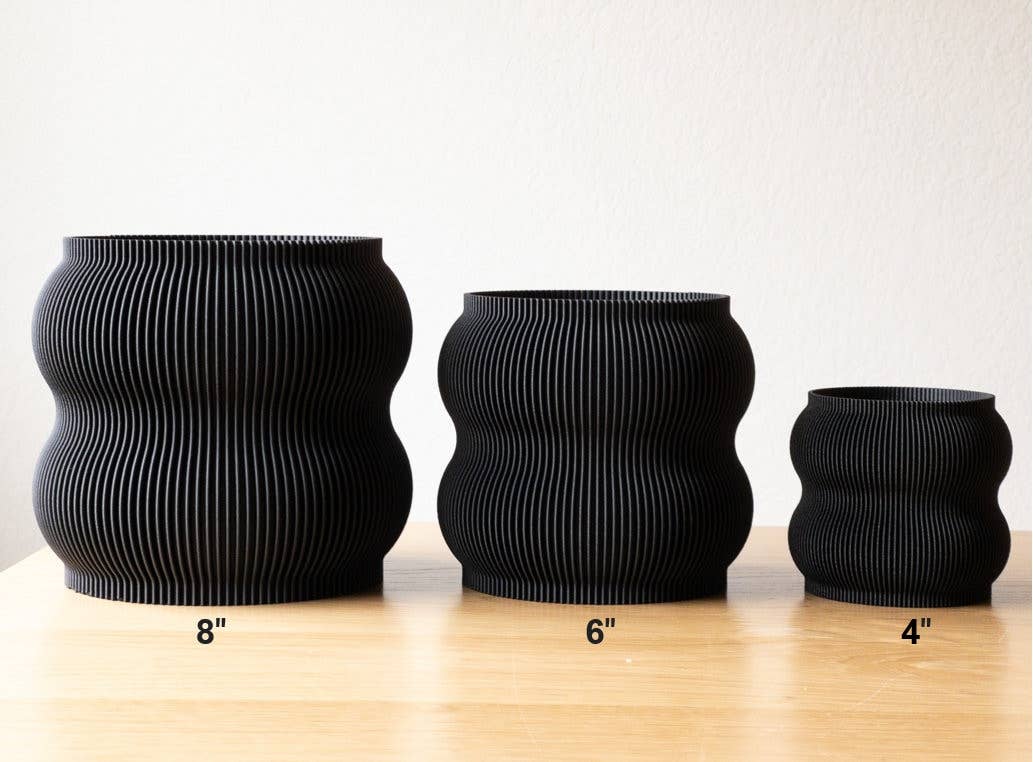 Lightweight Planter Pot | Beige | 4", 6" and 8" Sizes