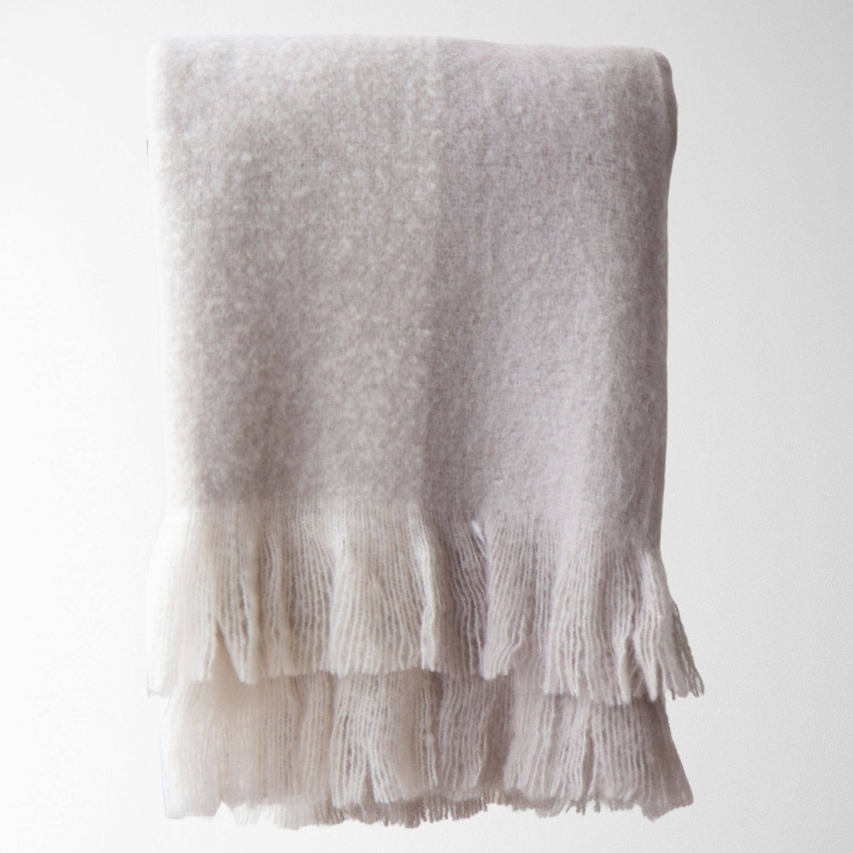 Buffalo Plaid Faux Mohair Throw - Farah Soft and Cozy